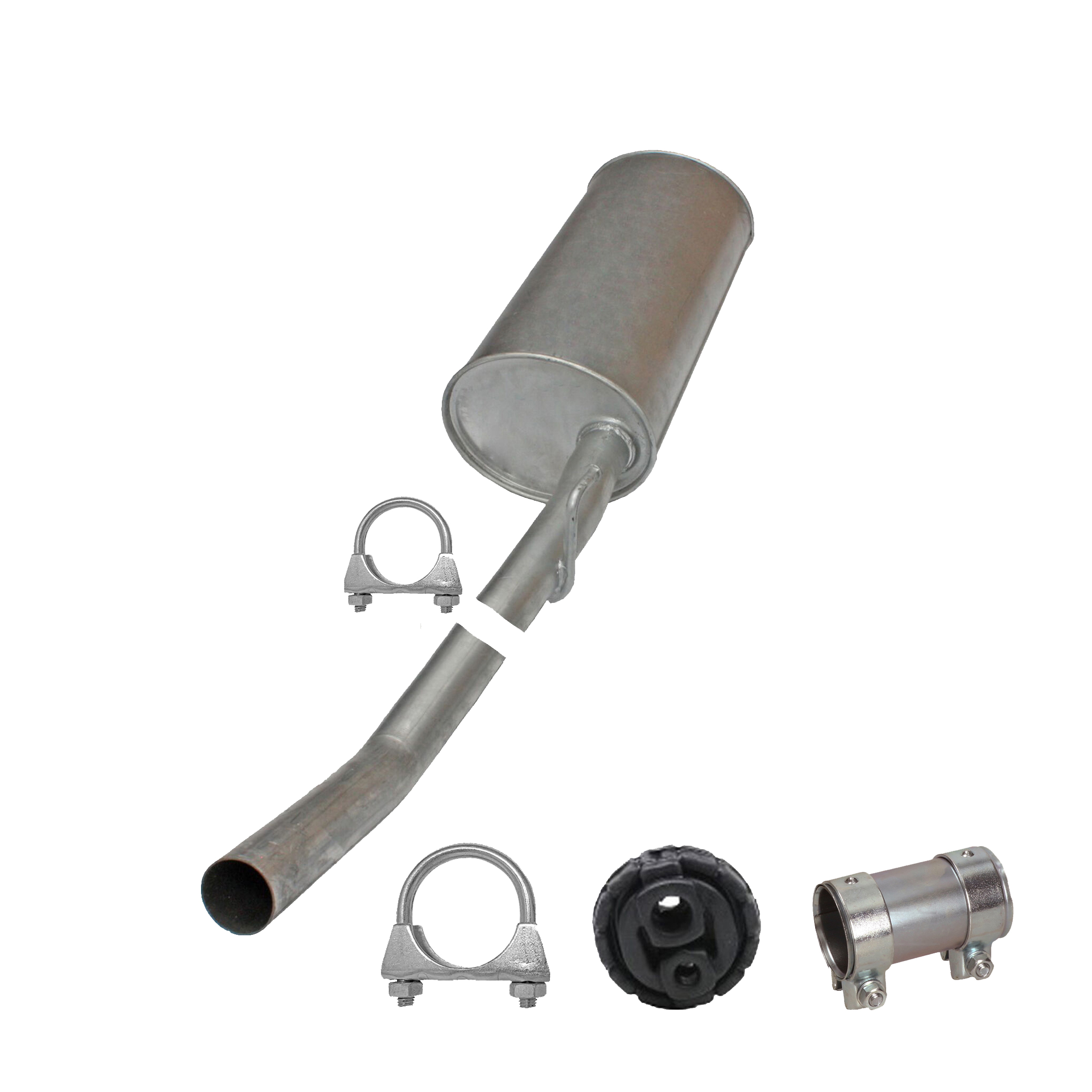 Auspuff Mittelschalldämpfer Citroen C8 & Peugeot 807 - 2.2 inkl. Montagesatz