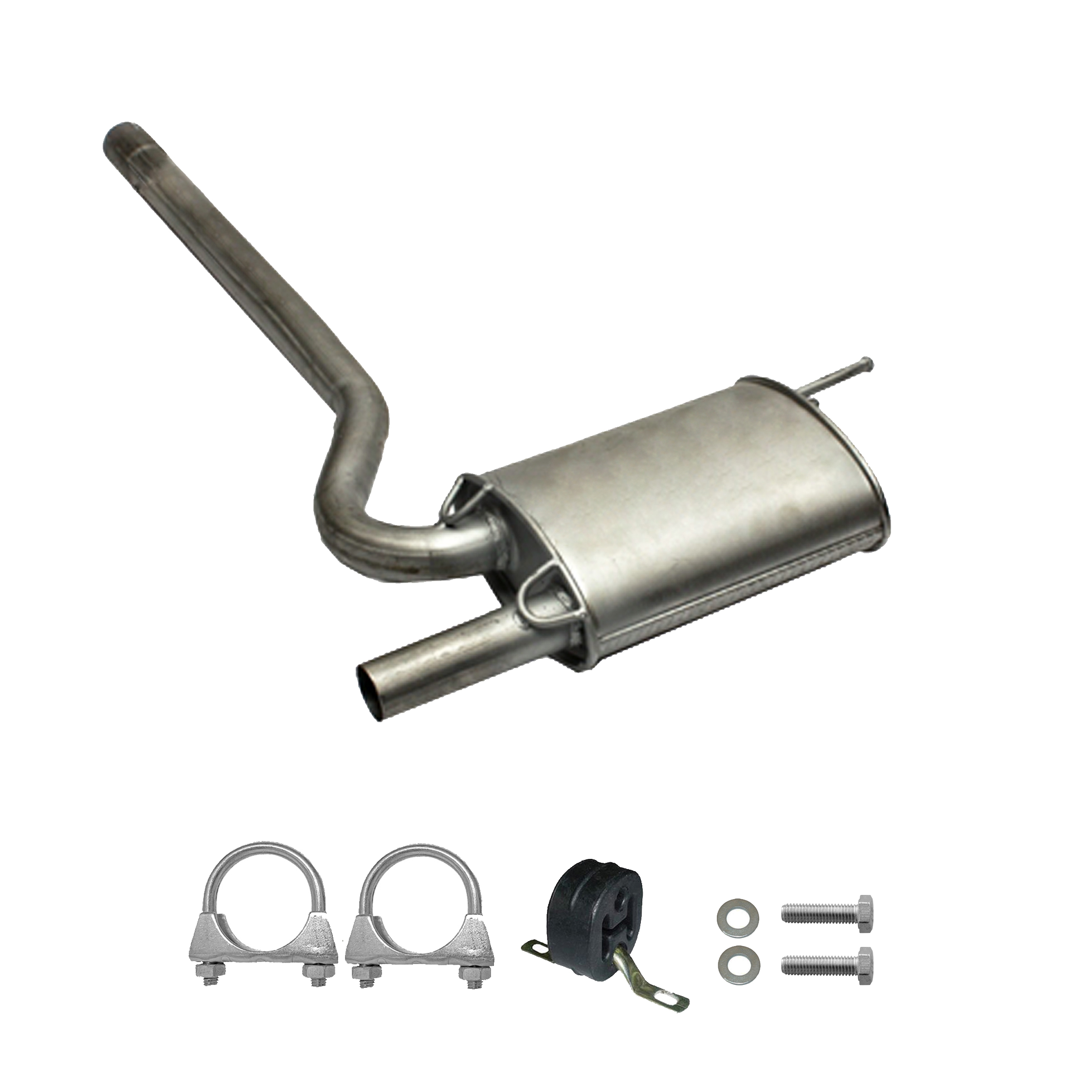 Auspuff Mittelschalldämpfer Audi A4 & Audi A4 Avant 1.6 & 1.9 TDI inkl. Anbaukit