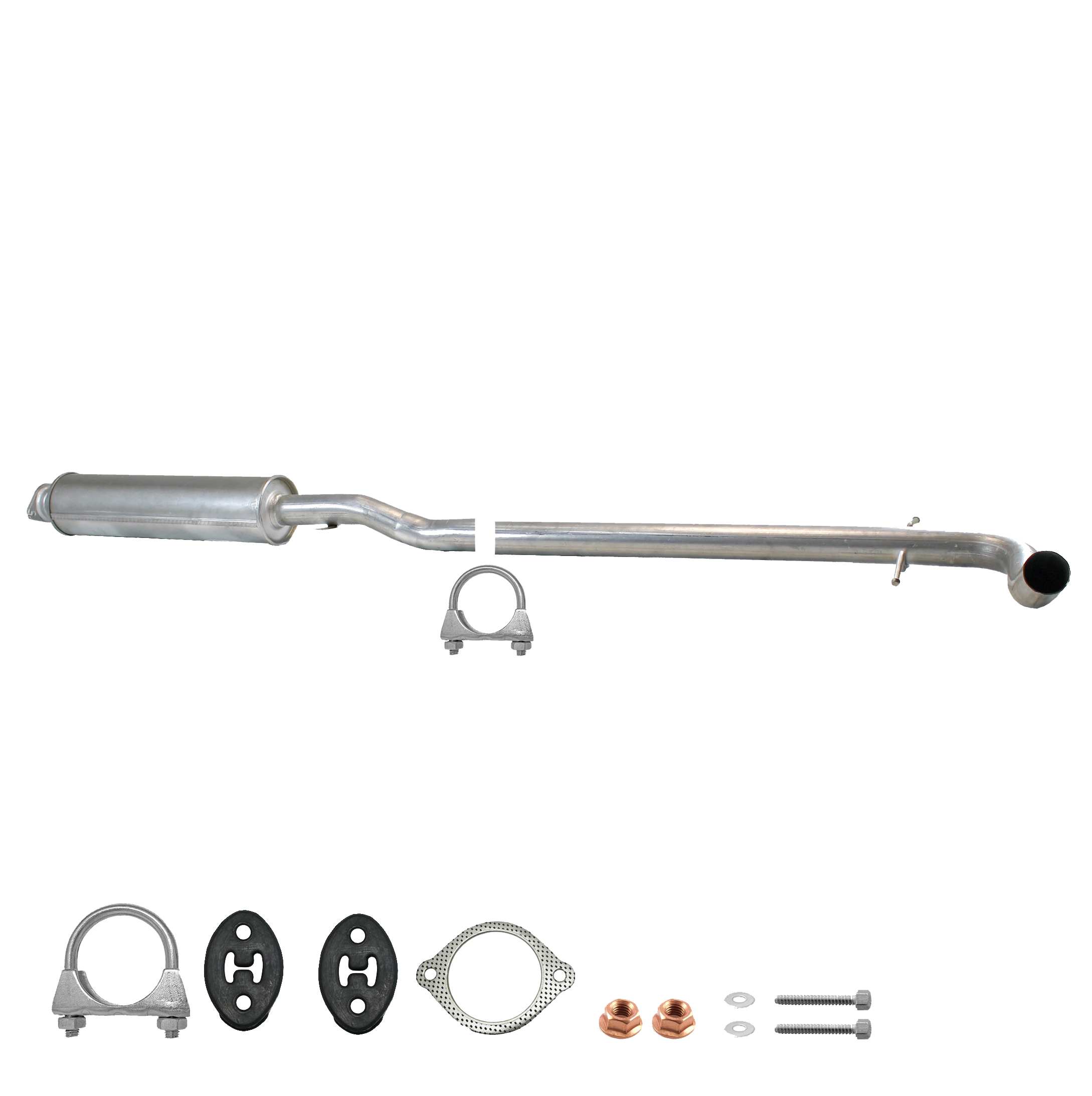 Mittelschalldämpfer für VOLVO V70 II 2.4 140/170 PS ab. 2000- Auspuff