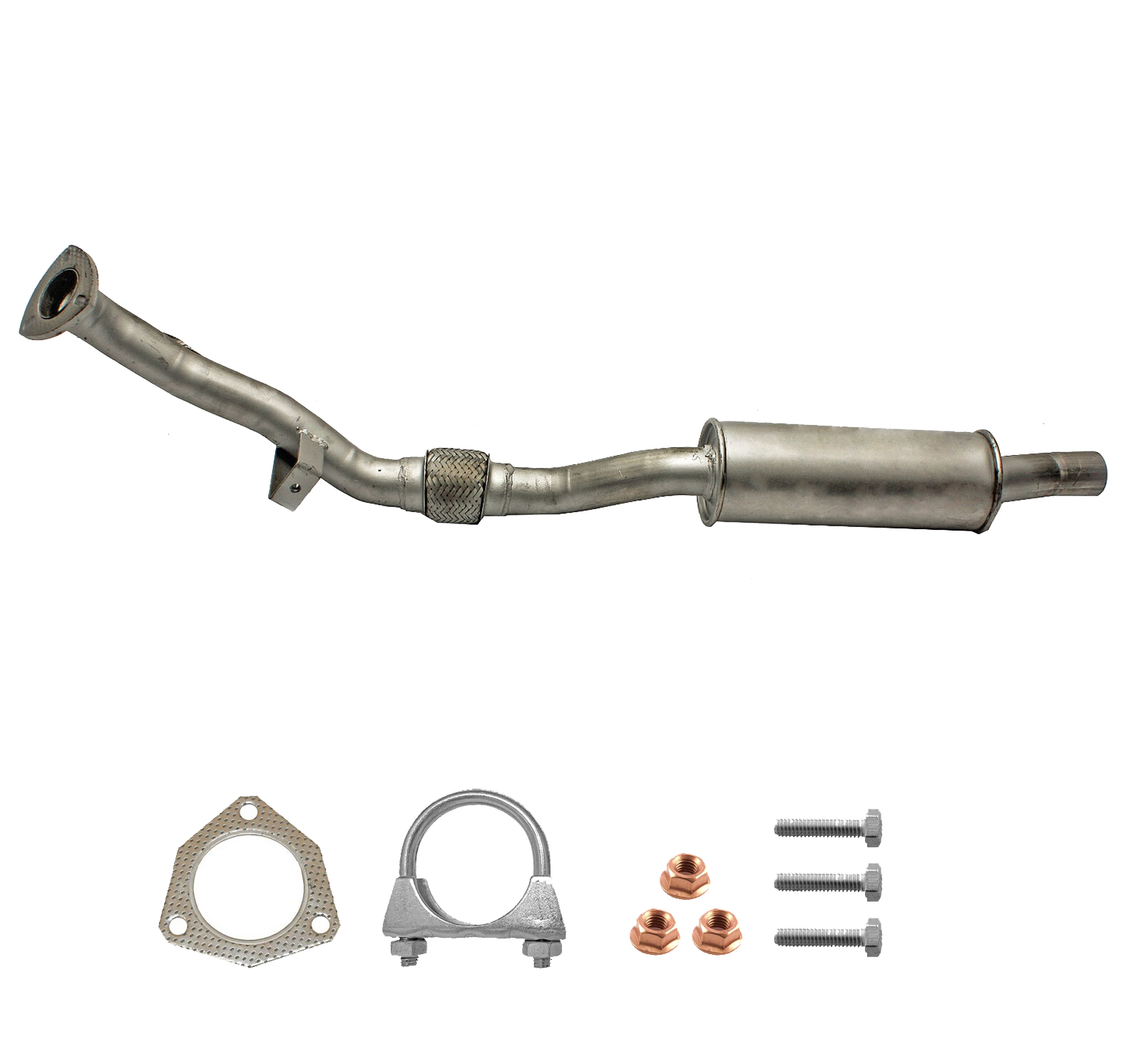 Auspuff für Audi A4 1.6 (8D2, B5) ab. 1994-, Vorschalldämpfer