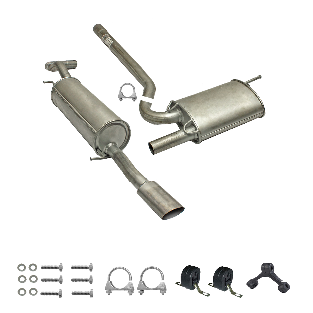 Auspuff Audi A4 B5 1.6 Stufenheck Avant 1995-2001 Auspuffanlage Komplett – Bild 2