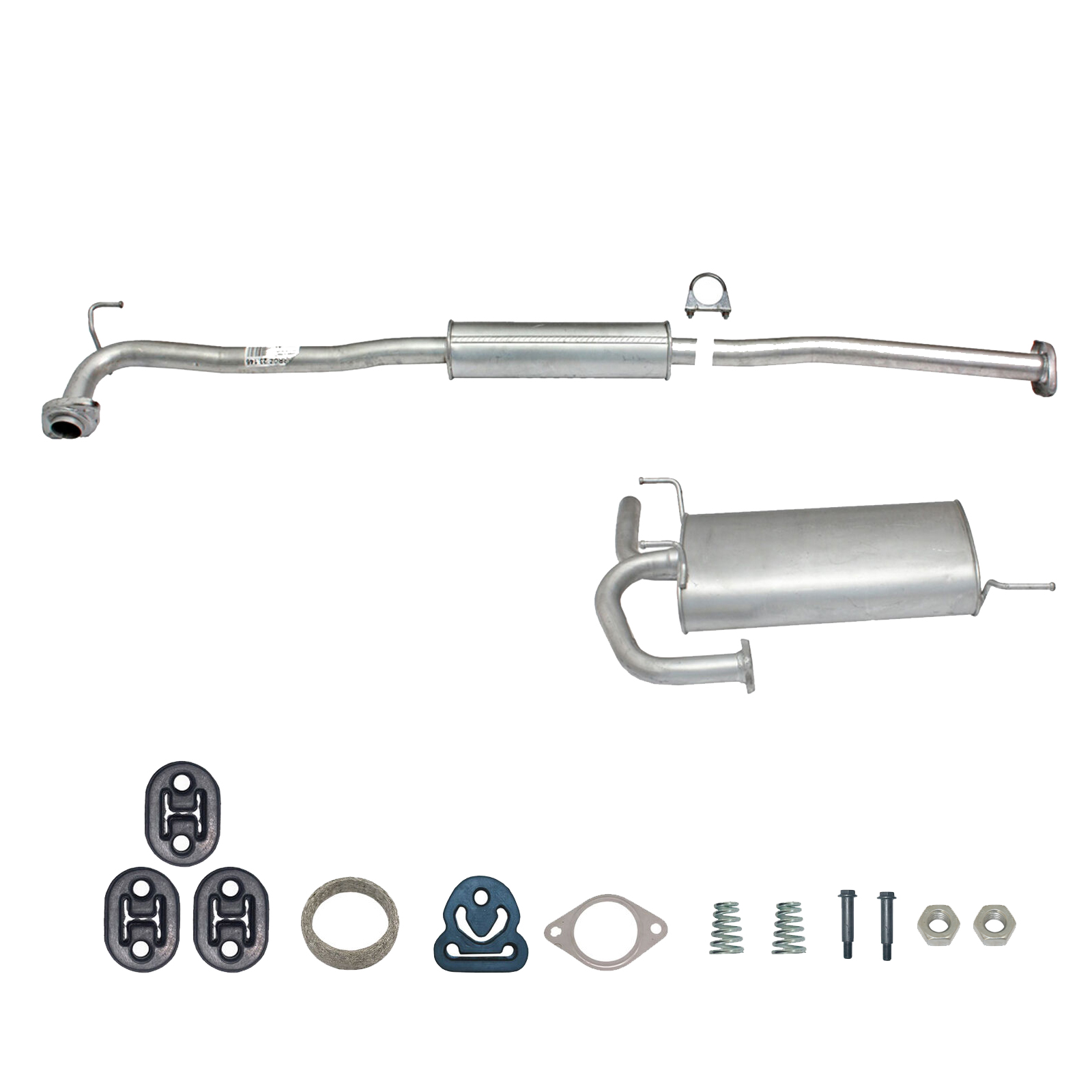 Auspuffanlage Auspuff für Nissan X-Trail (T30) 2.2 Di 4x4 + Anbaukit