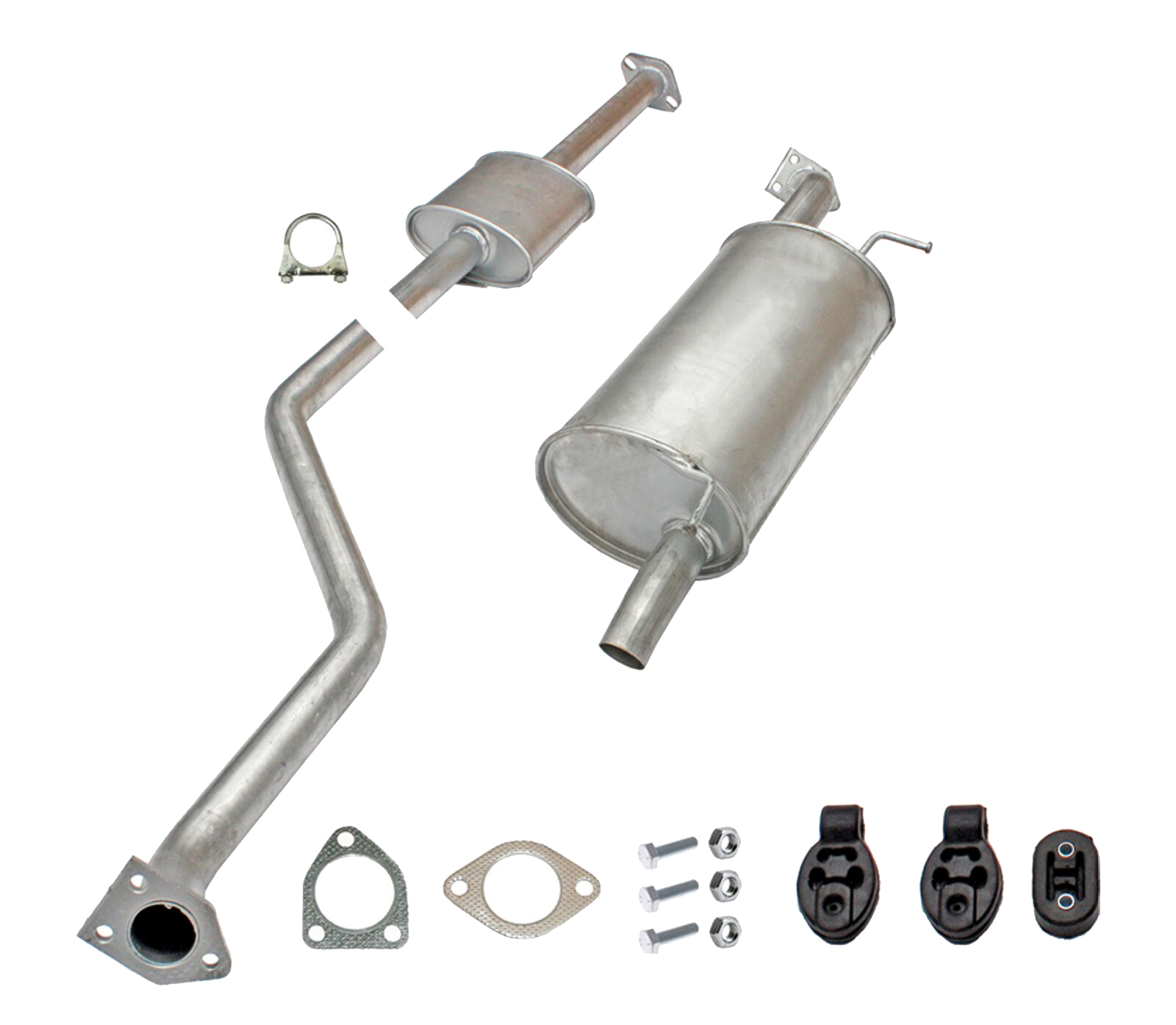 Komplette Auspuffanlage Auspuff Mitsubishi Lancer 2.0 2003-2007 Schalldämpfer