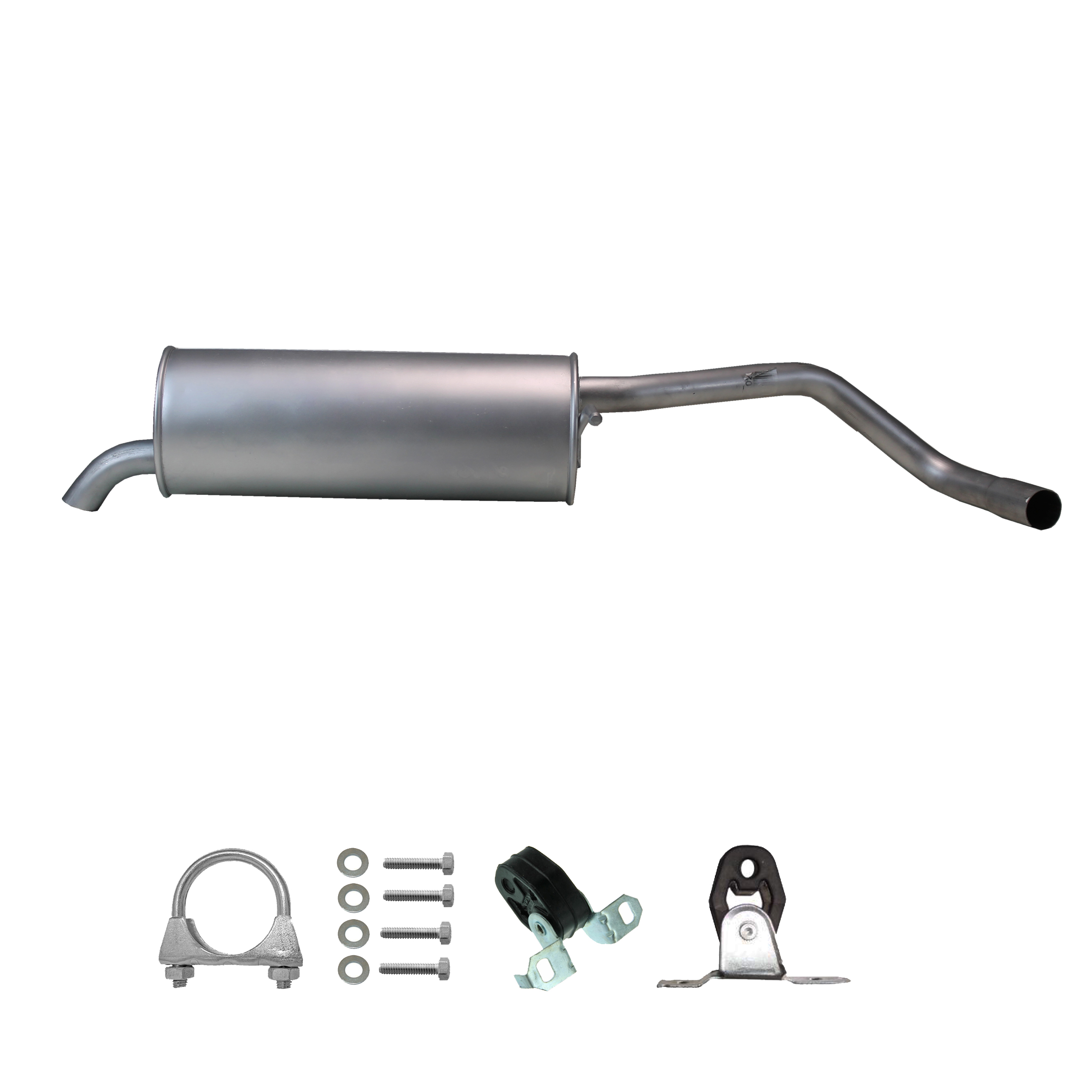 Auspuff Endschalldämpfer Seat Ibiza III 1.4 16V 6L1 2002/02-2009/11