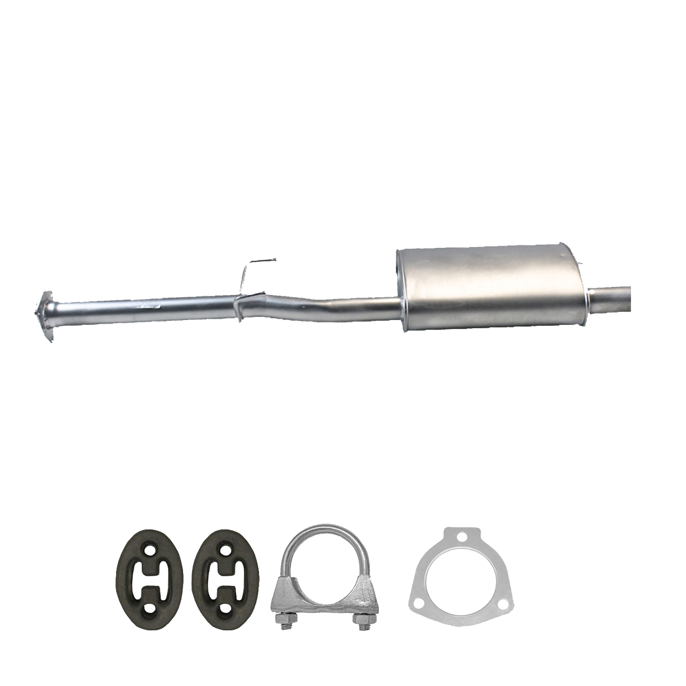 Mittelschalldämpfer für OPEL ANTARA 2007- 2,4i 140 PS 4x4 Auspuff