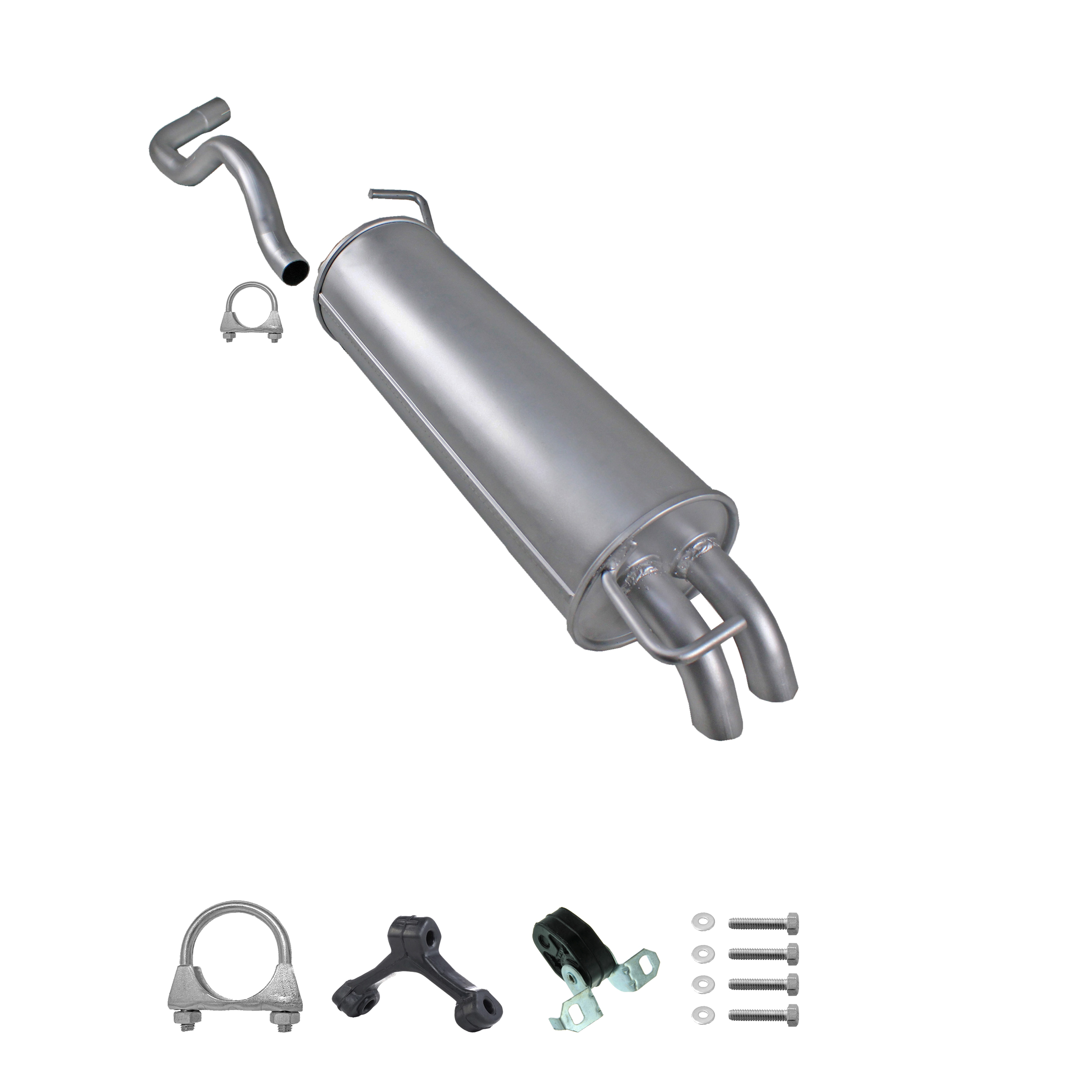 Auspuff Seat Leon 1999-2006 1.6 16V - 1.9 SDi 1M1 Endschalldämpfer + Montagesatz