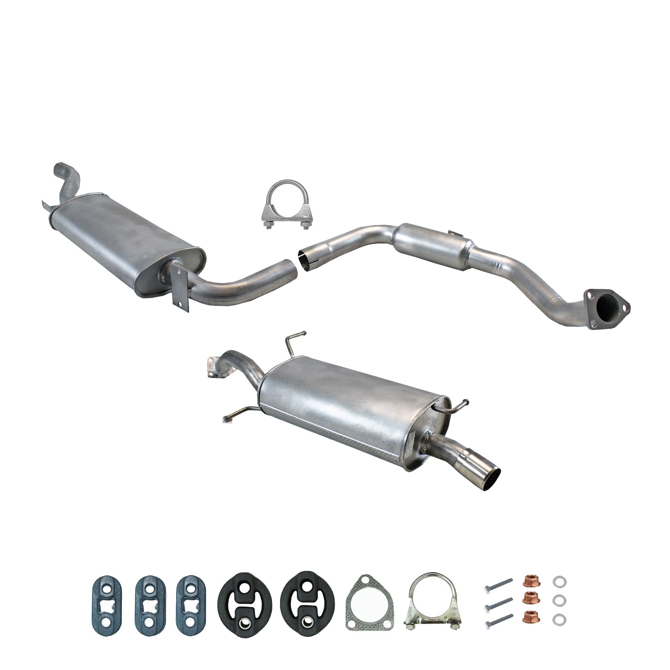 Auspuffanlage ab Kat VOLVO S40 V40 Stufenheck Kombi 1.6 1.8 16V 1996-2000