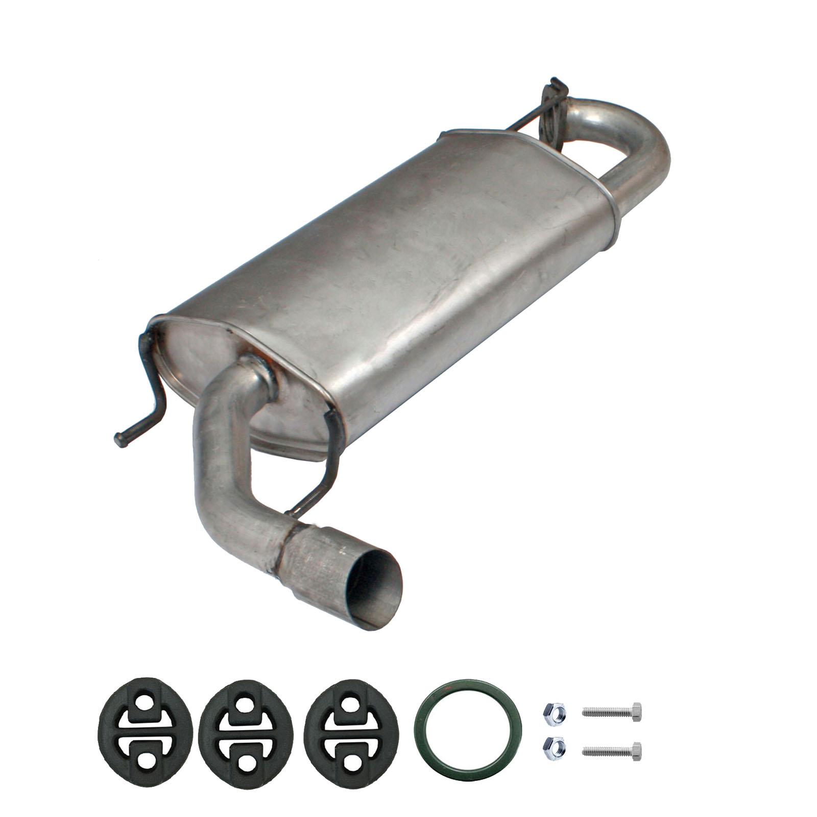 Auspuff Endschalldämpfer Mazda MX-5 II (NB) 1.6 16V & 1.8 16V inkl. Anbaukit