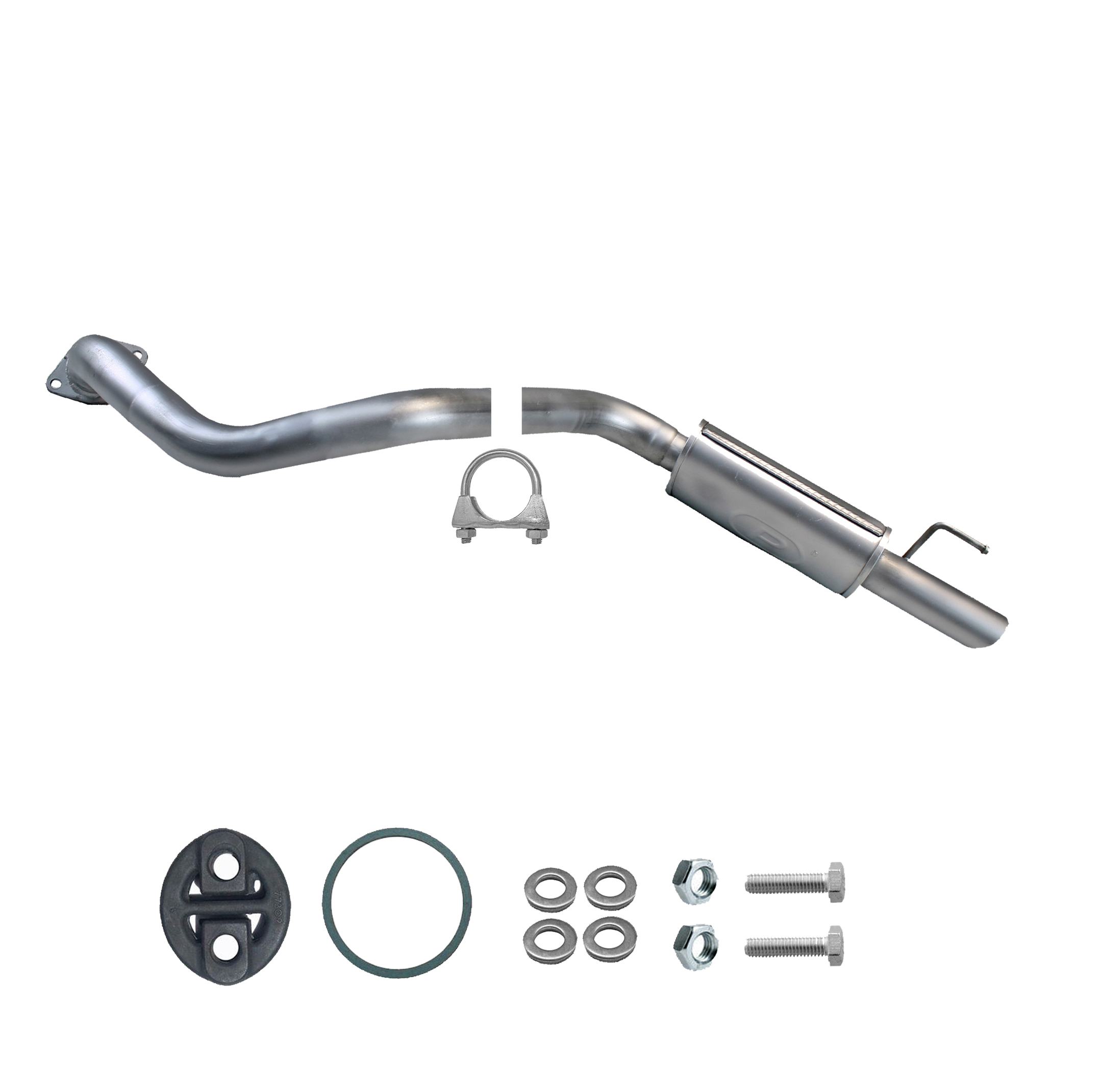 Endschalldämpfer für TOYOTA LAND CRUISER 3.0 TD 125 PS 1996- Auspuff