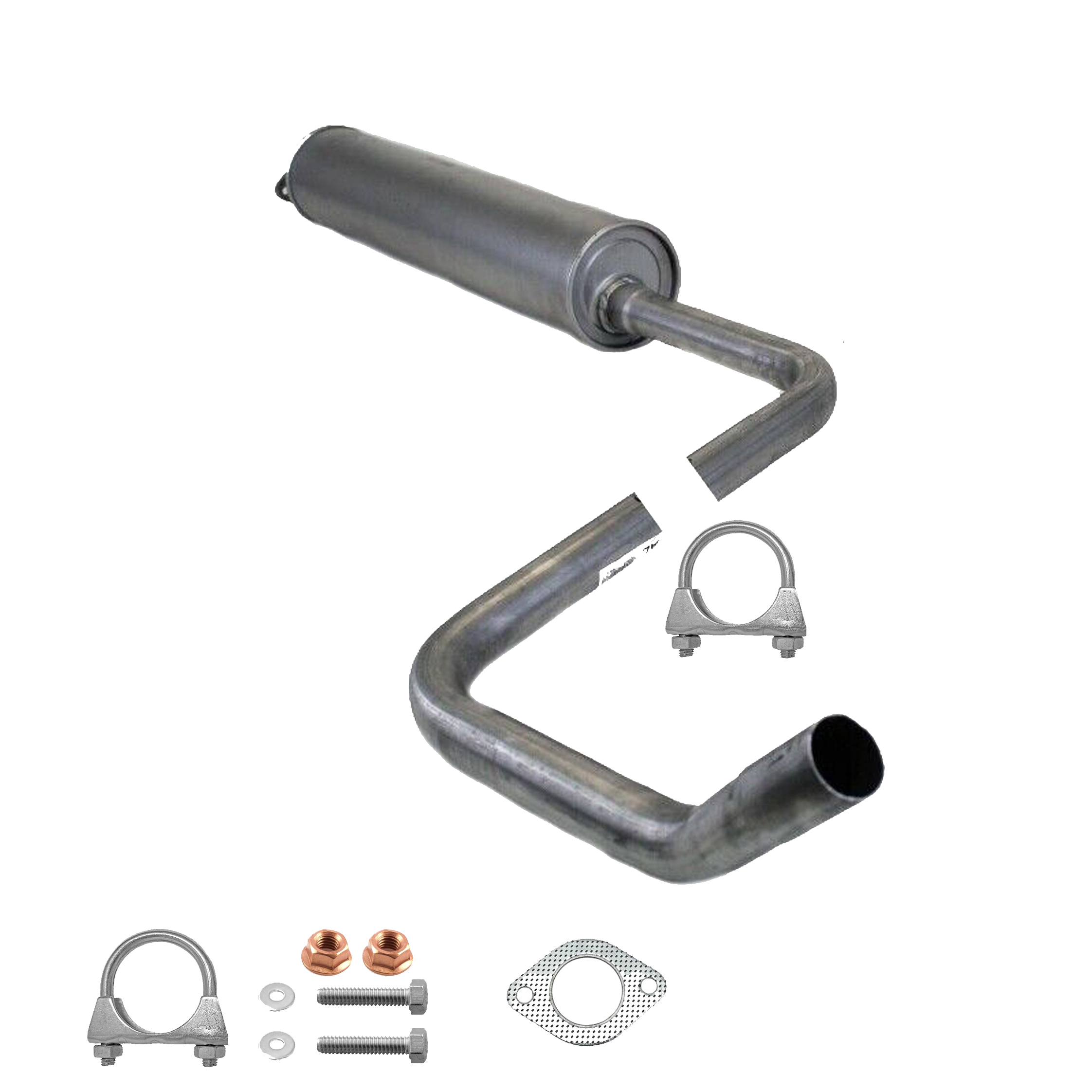 Mittelschalldämpfer Opel Astra J 1.6 2009-2015 Chevrolet Cruze Anbausatz Auspuff