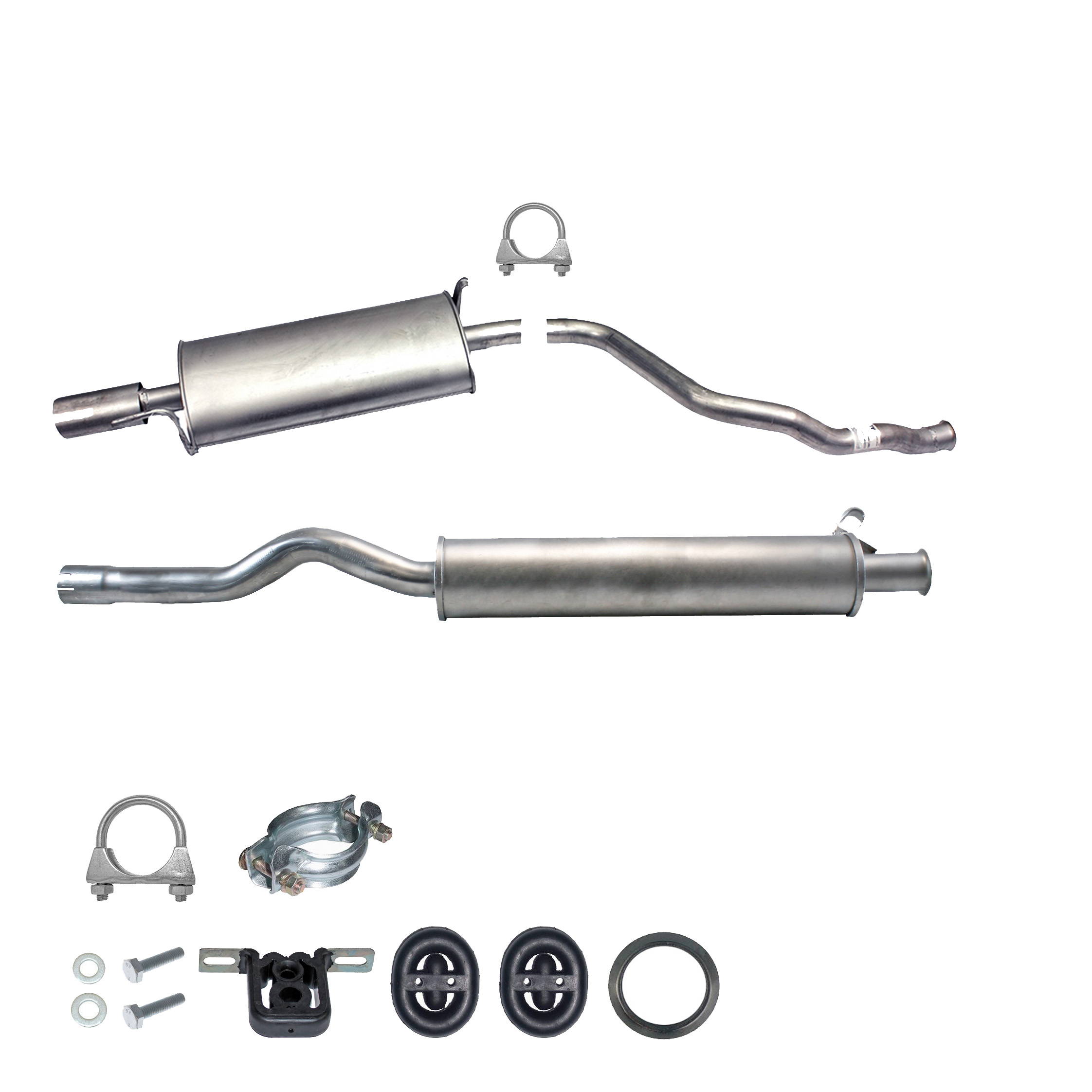 Auspuffanlage Auspuff ab Kat 80 (B4) / 2.0 & 2.0 E inkl. Montagesatz