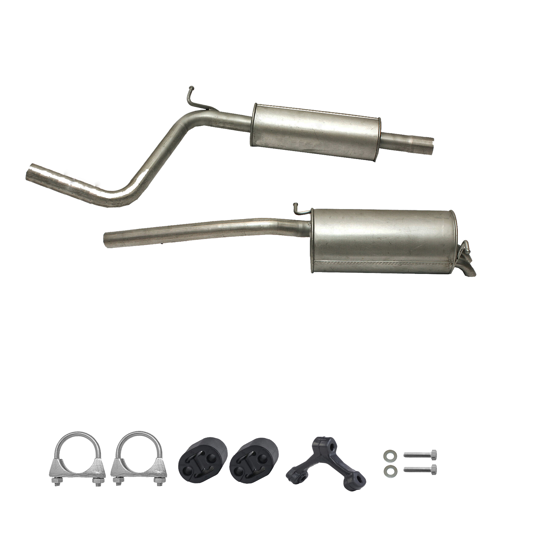 Auspuffanlage Auspuff VW Caddy III Kasten & Kombi 2.0 SDI 2004-2010 Endtopf