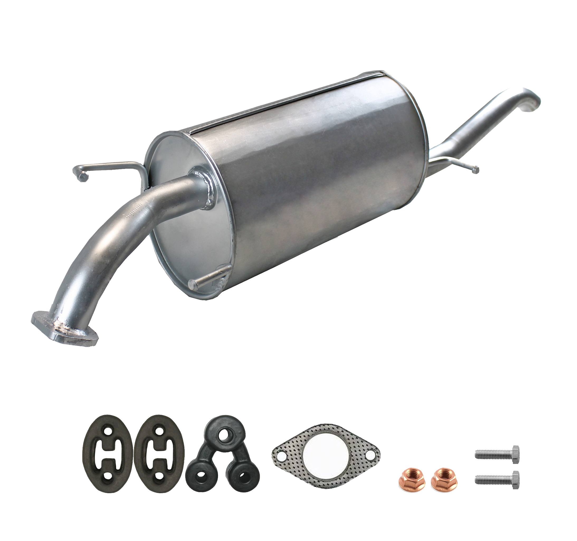 Auspuff Endschalldämpfer Chevrolet Kalos & Daewoo Kalos 1.4 1.4 16V Stufenheck