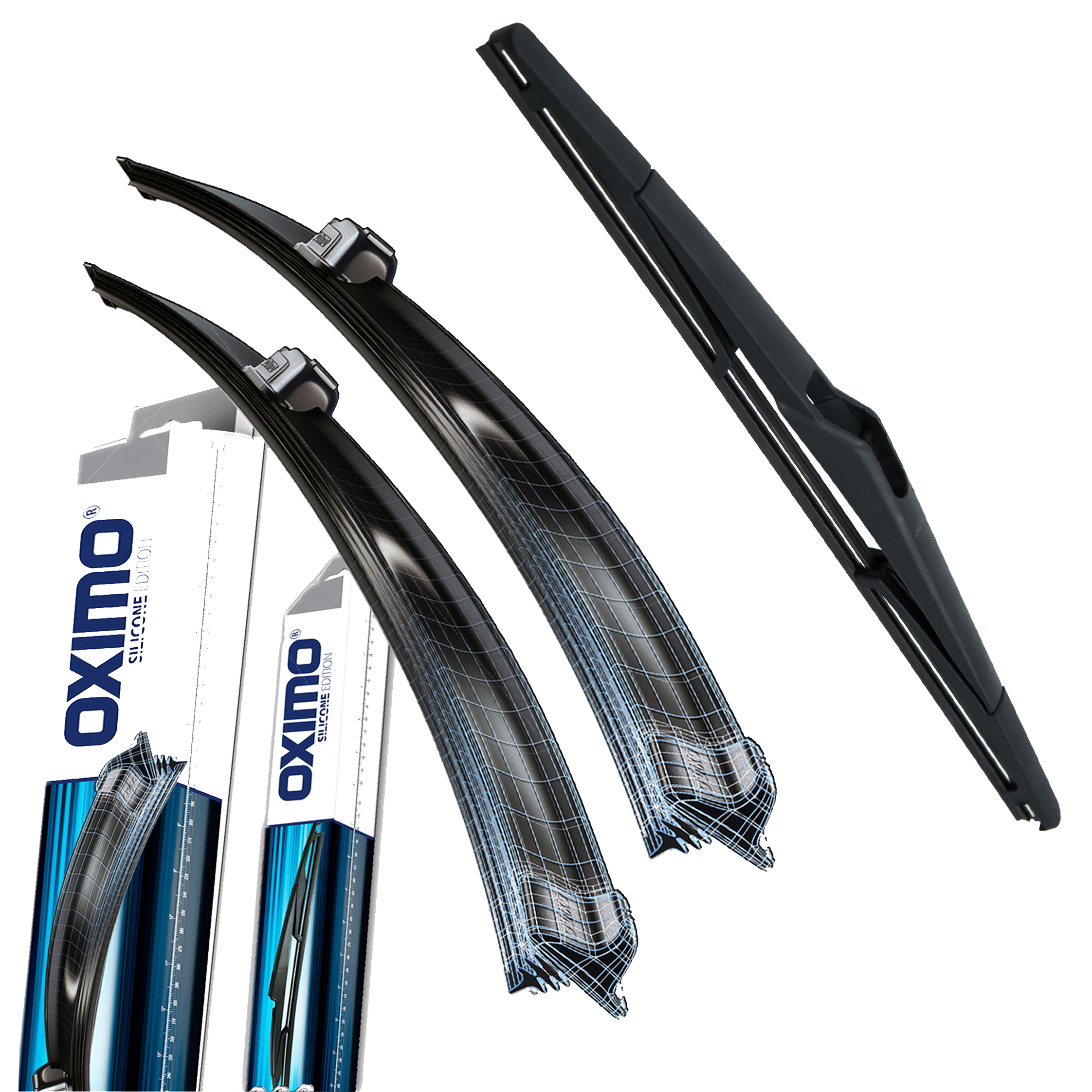 SCHEIBENWISCHER SET VORNE + HINTEN Ford Focus Mk3 III 2011-