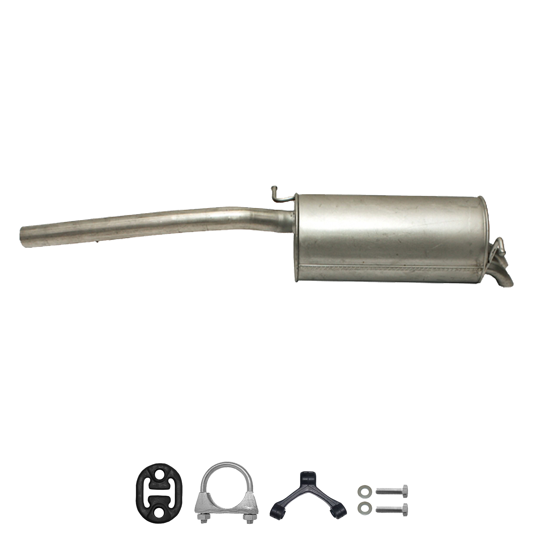 Auspuff Endschalldämpfer VW Caddy III Kasten & Kombi 2.0 SDI inkl. Montagesatz