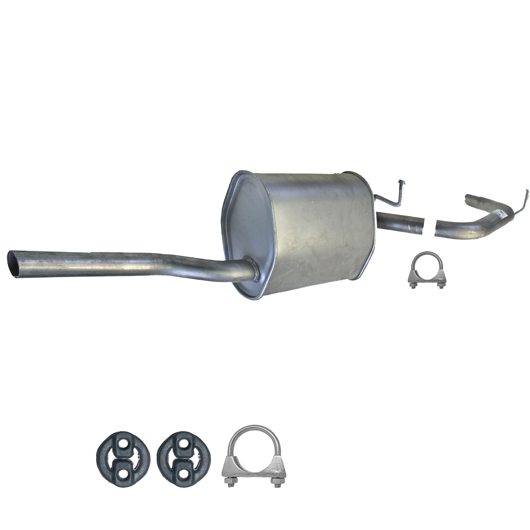 Endschalldämpfer für OPEL AGILA A 1.0 & 1.0 12V ab. Bj. 2000 (H00) Auspuff – Bild 3