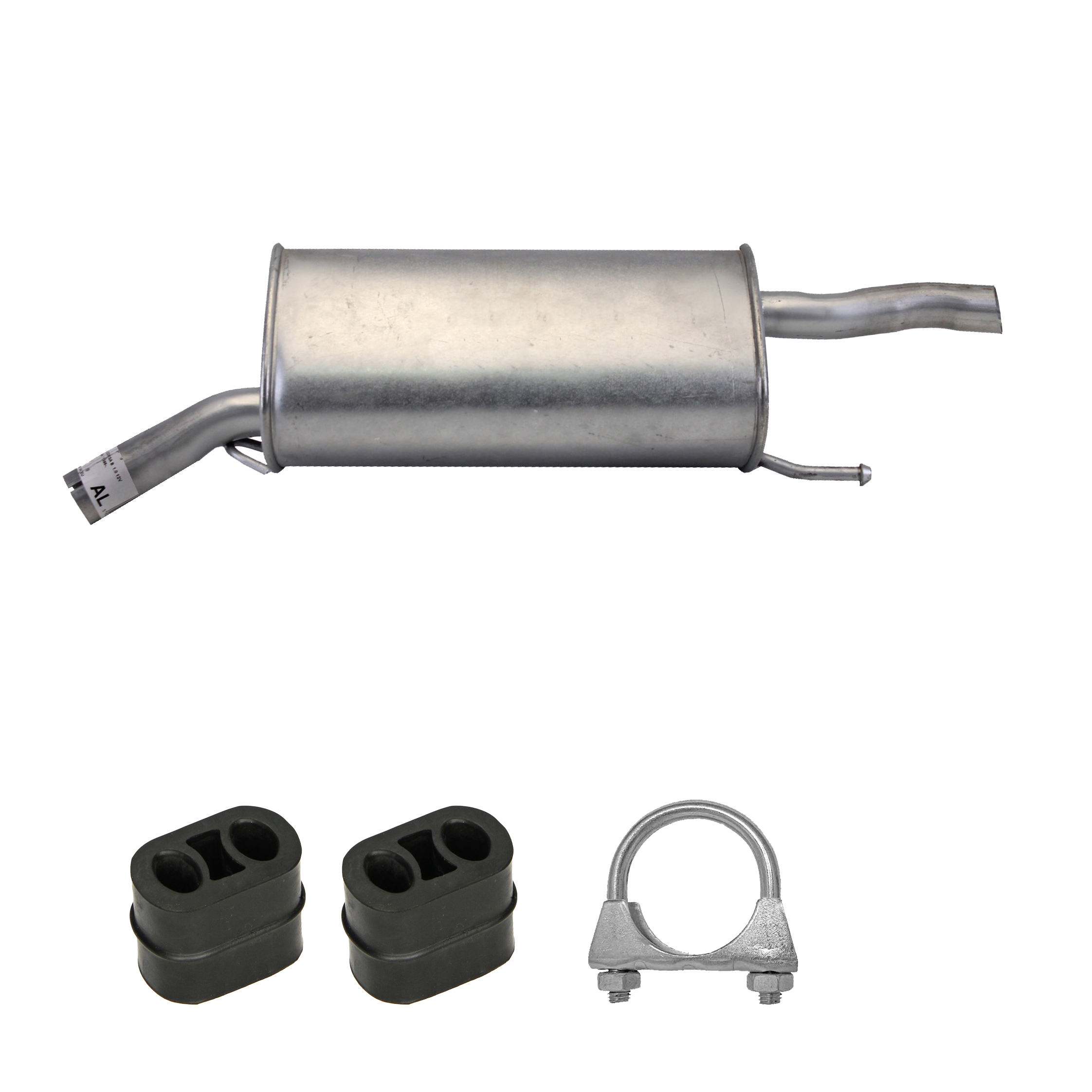 Endschalldämpfer Opel Corsa B (S93) 1.0i 12V, 54 PS Endtopf Auspuff