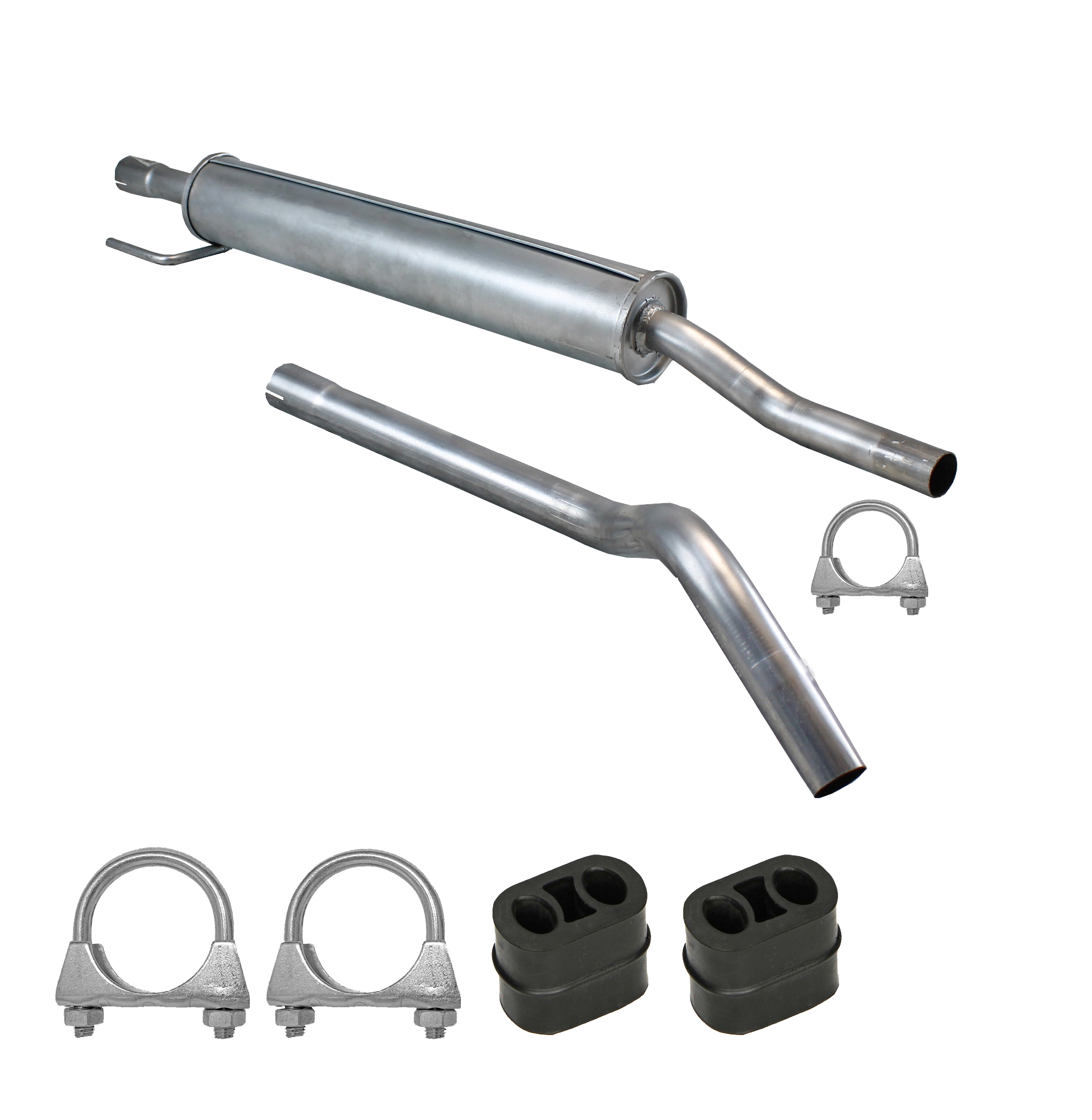 Mittelschalldämpfer Opel Corsa C (F08, F68) 1.0 58PS/60PS ab. 2000-, Auspuff